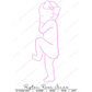 ♡ Single 1:1 Scale Baby Print Birth Poster - COLOURED BABY AND/OR WRITING - A2 Size ♡