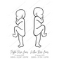 ♡ Double/Twin 1:1 Scale Baby Print Birth Poster - BABY LENGTH 54CM AND OVER - A1 Size ♡