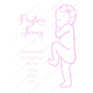 ♡ Single 1:1 Scale Baby Print Birth Poster - COLOURED BABY AND/OR WRITING - A2 Size ♡