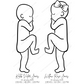 ♡ Double/Twin 1:1 Scale Baby Print Birth Poster - BABY LENGTH 53CM AND UNDER - A2 Size ♡