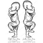 ♡ Double/Twin 1:1 Scale Baby Print Birth Poster - BABY LENGTH 53CM AND UNDER - A2 Size ♡