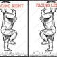 ♡ Single 1:1 Scale Baby Print Birth Poster - COLOURED BACKGROUNDS - A2 Size ♡