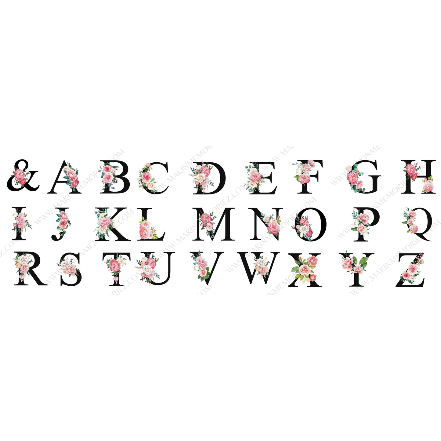 ♡ Alphabet Name Print ♡