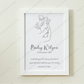 ♡ Angel Baby Print Birth Poster - Single Or Twins ♡