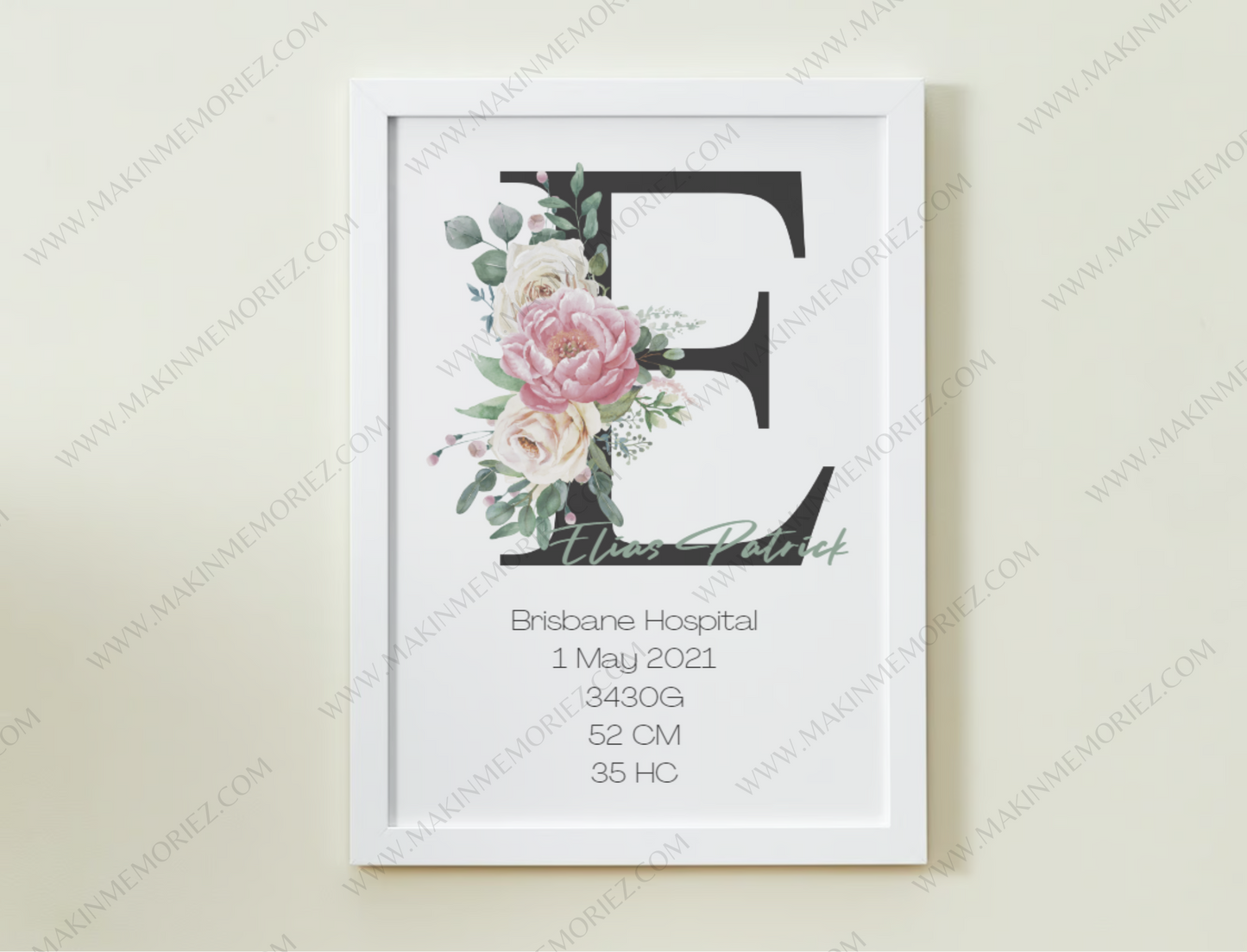 ♡ Alphabet Name Print ♡